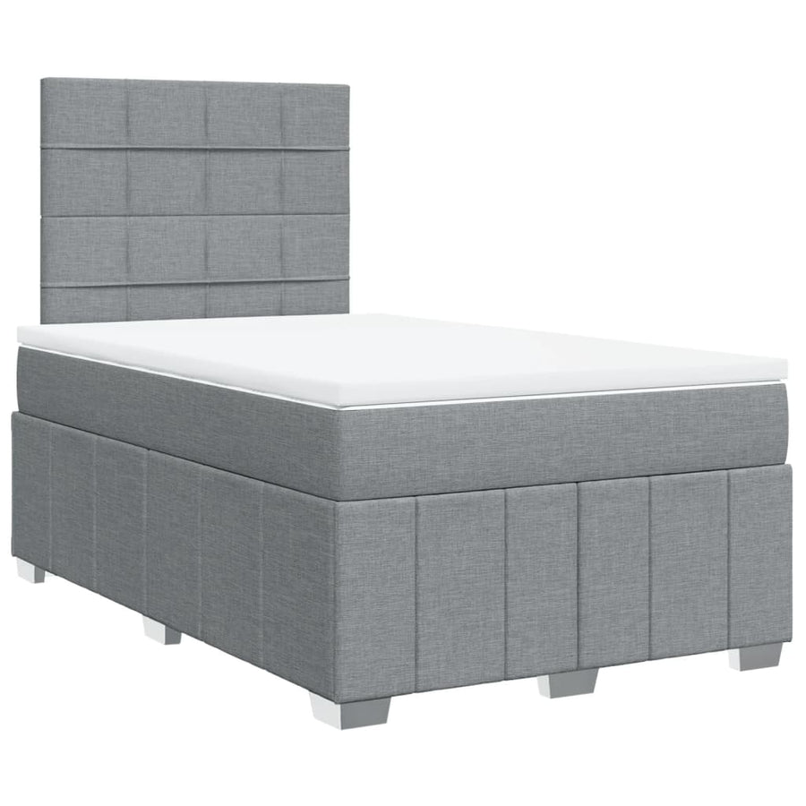 Boxspring Met Matras Stof 120 x 200 cm