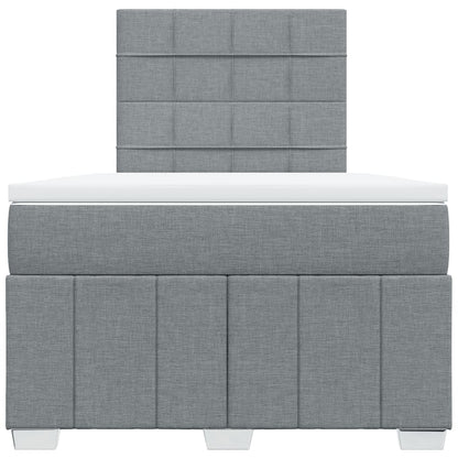 Boxspring Met Matras Stof 120 x 200 cm