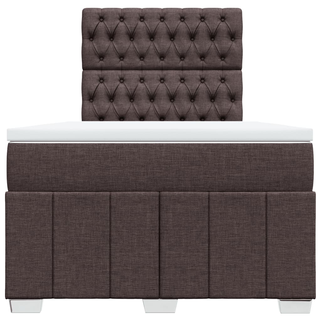 Boxspring Met Matras Stof 120 x 200 cm