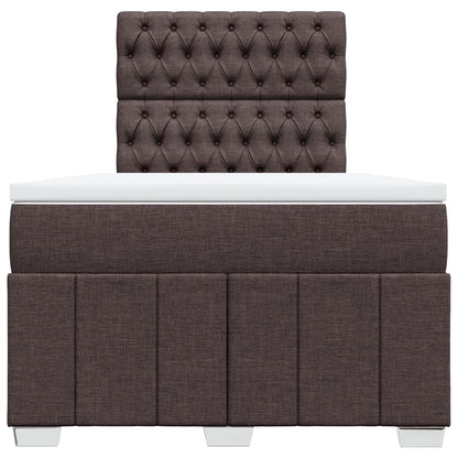 Boxspring Met Matras Stof 120 x 200 cm
