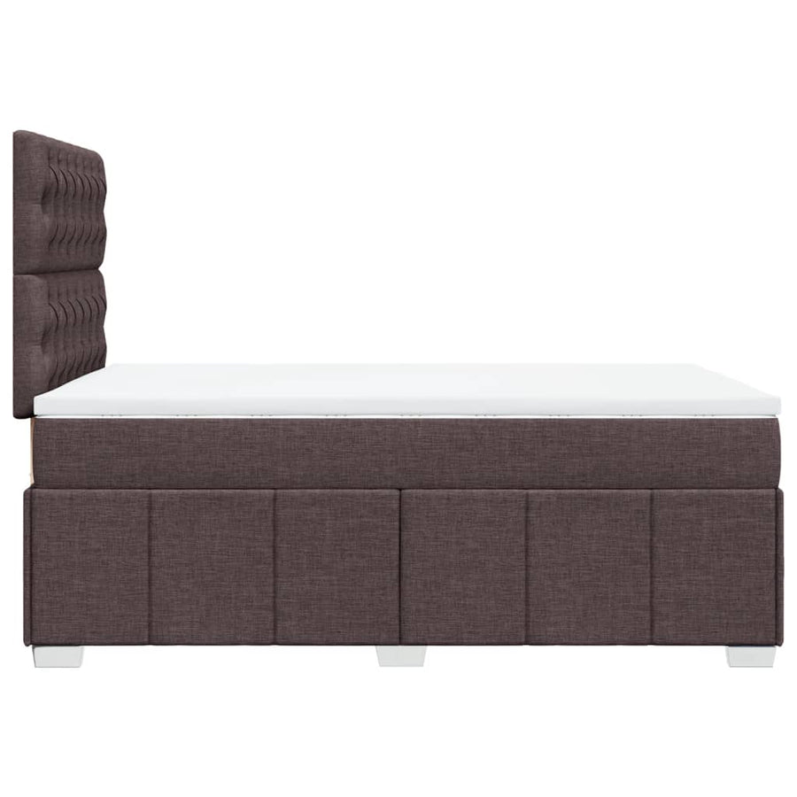 Boxspring Met Matras Stof 120 x 200 cm
