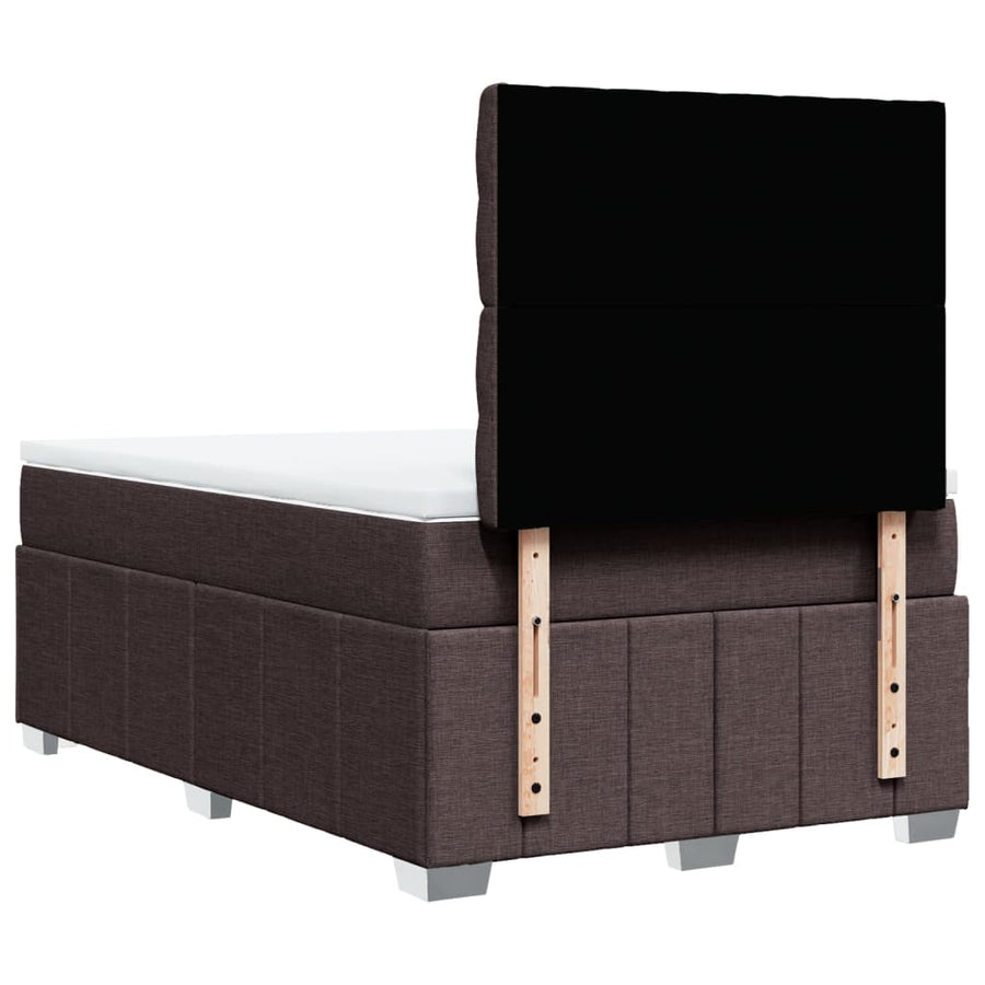 Boxspring Met Matras Stof 120 x 200 cm