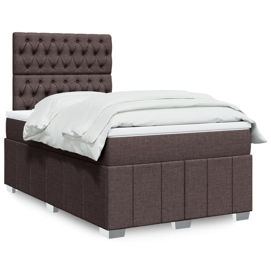 Boxspring Met Matras Stof 120 x 200 cm