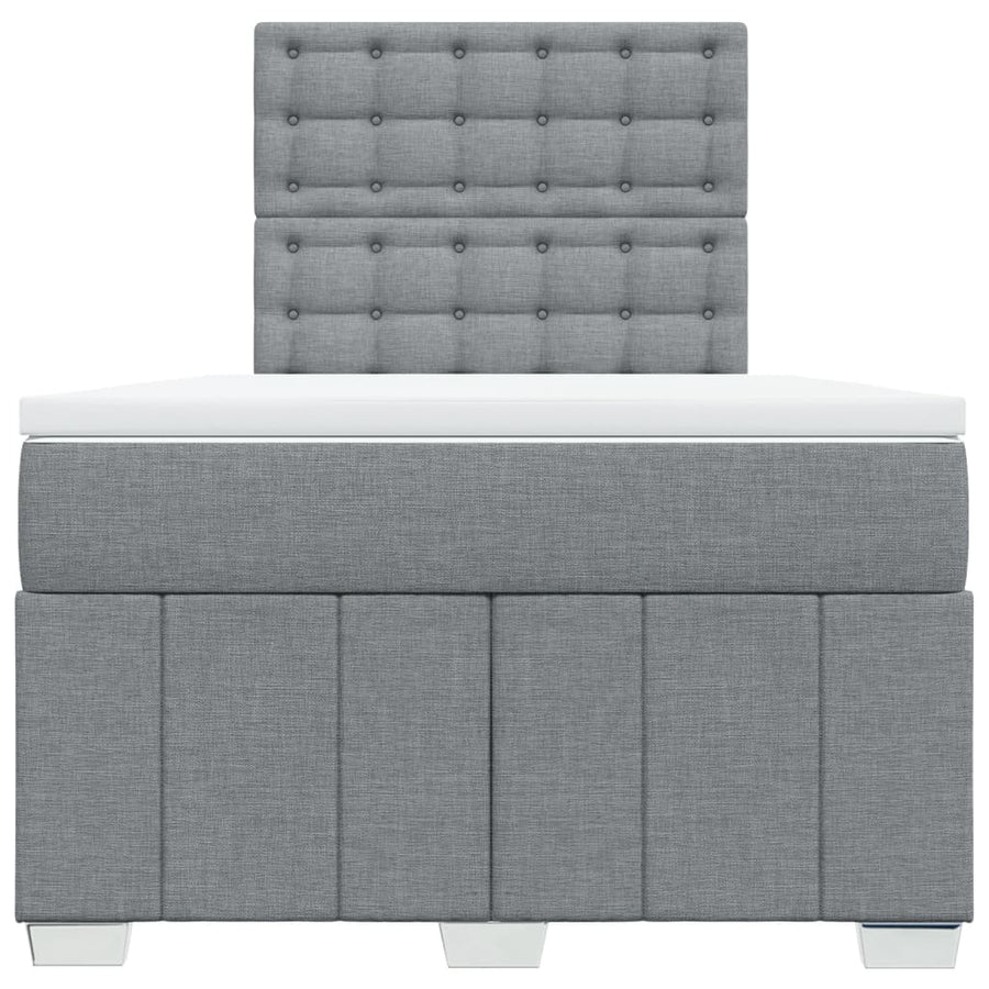 Boxspring Met Matras Stof 120 x 200 cm