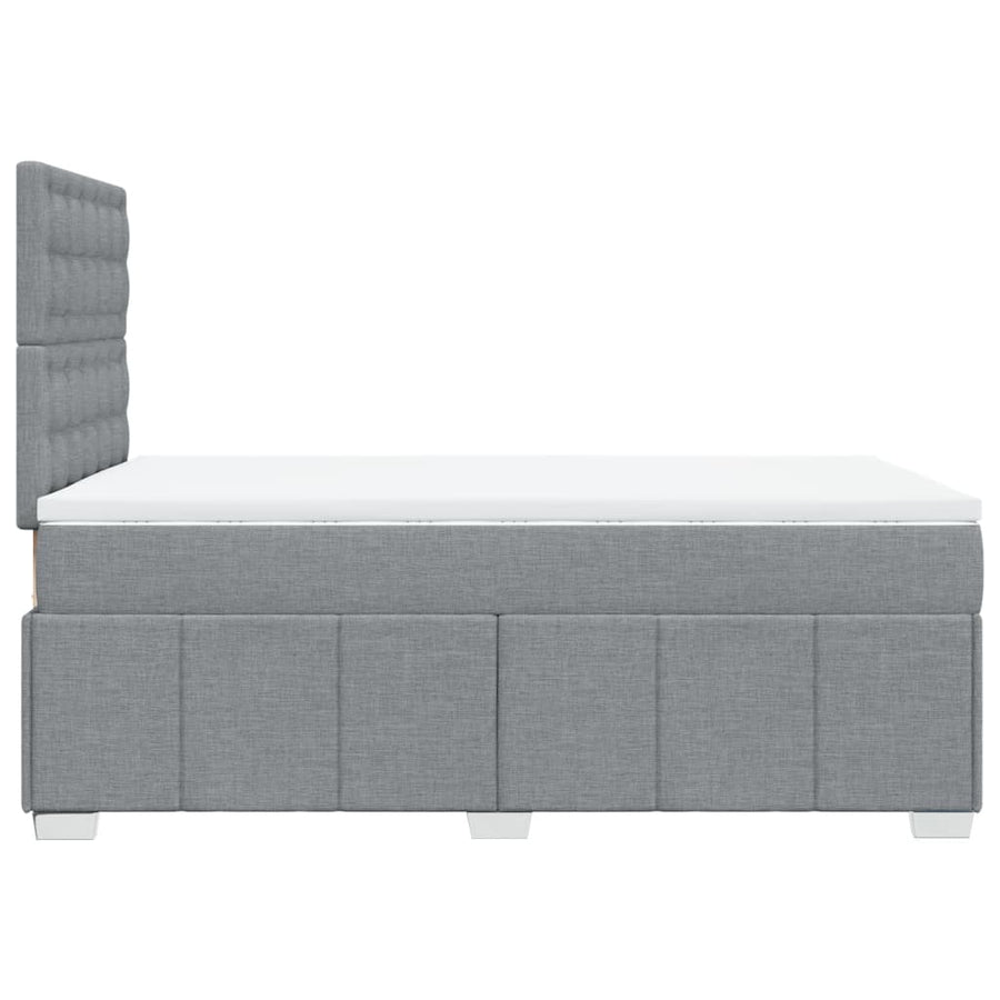 Boxspring Met Matras Stof 120 x 200 cm