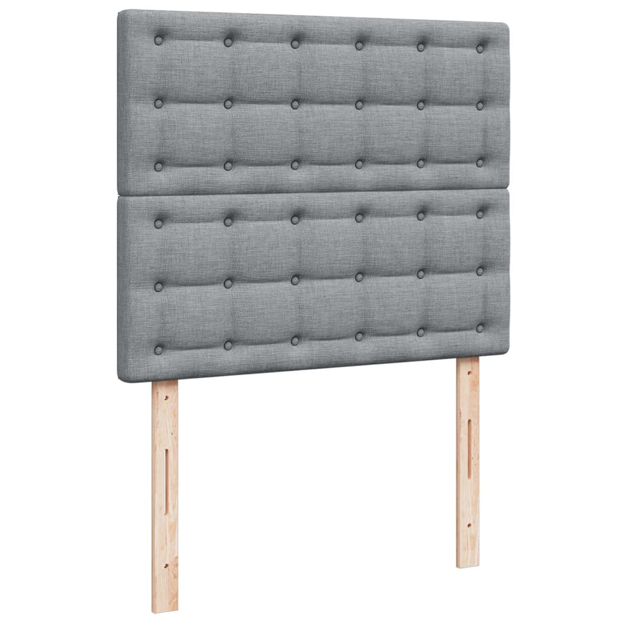 Boxspring Met Matras Stof 120 x 200 cm
