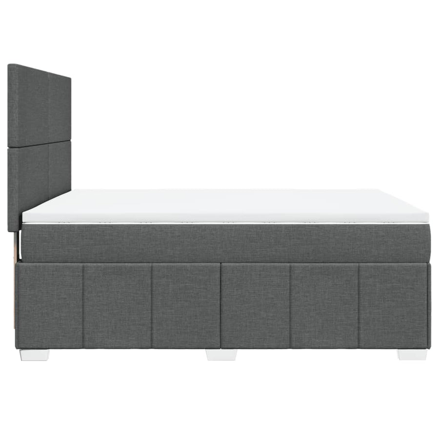 Boxspring Met Matras Stof 140 x 190 cm