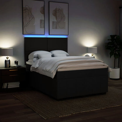 Boxspring Met Matras Stof 140 x 190 cm