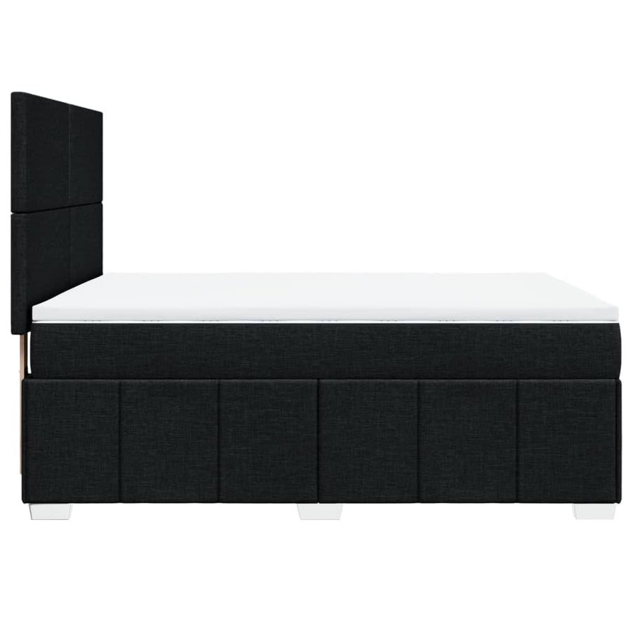Boxspring Met Matras Stof 140 x 190 cm