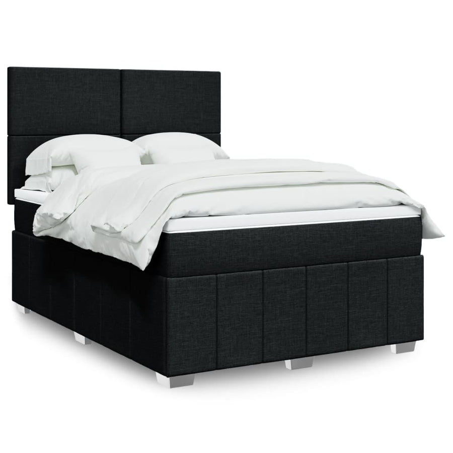 Boxspring Met Matras Stof 140 x 190 cm