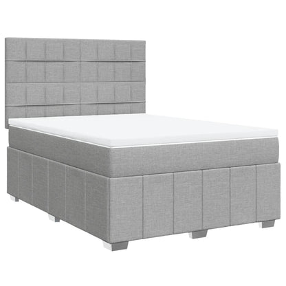 Boxspring Met Matras Stof 140 x 190 cm