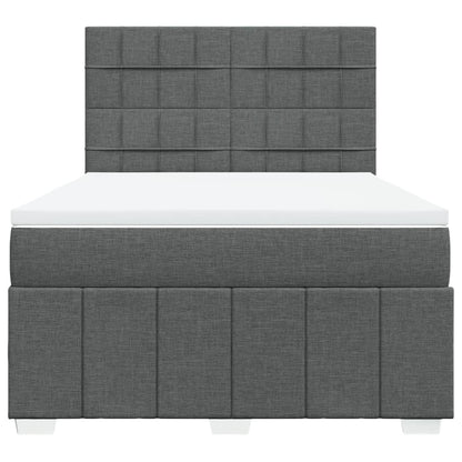 Boxspring Met Matras Stof 140 x 190 cm