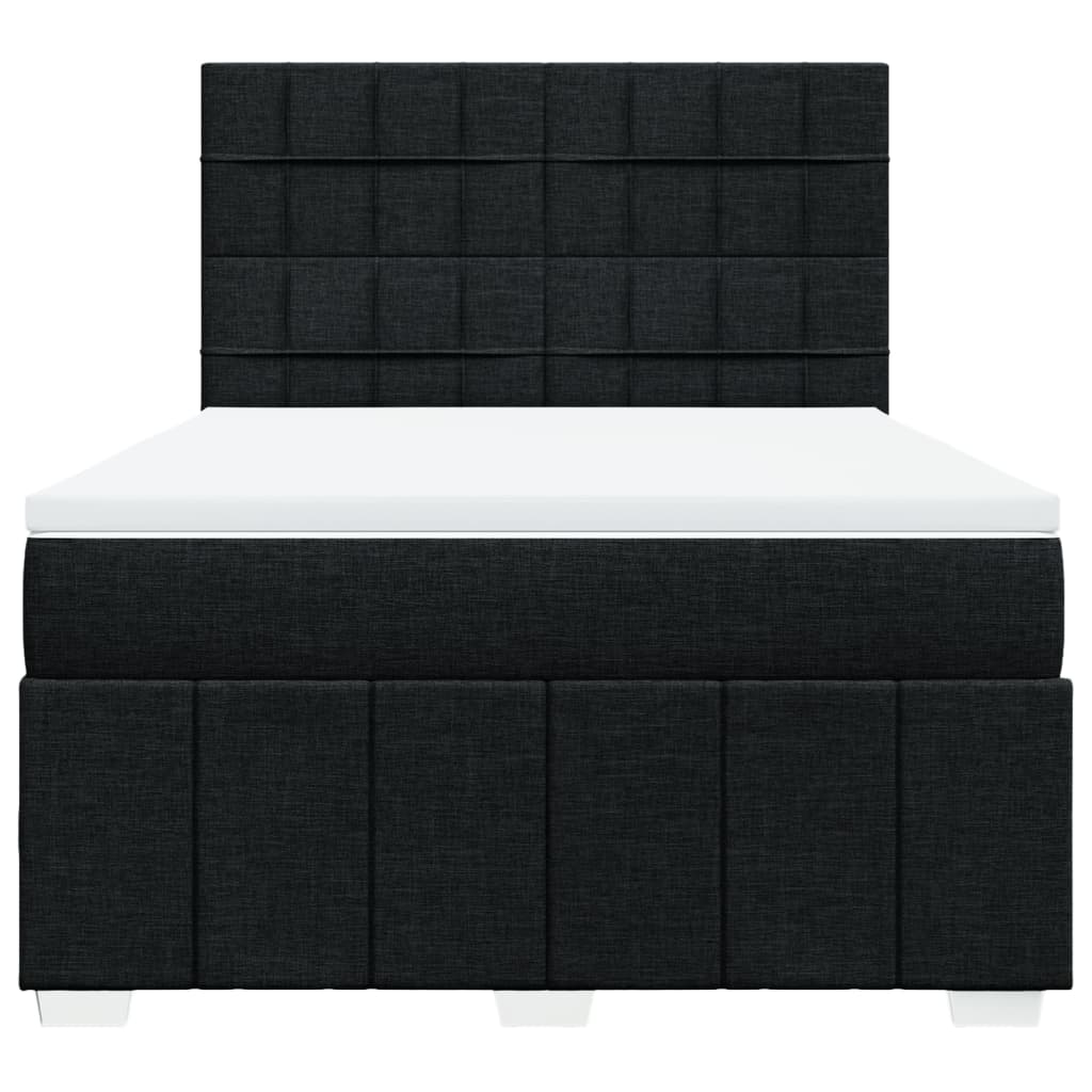 Boxspring Met Matras Stof 140 x 190 cm