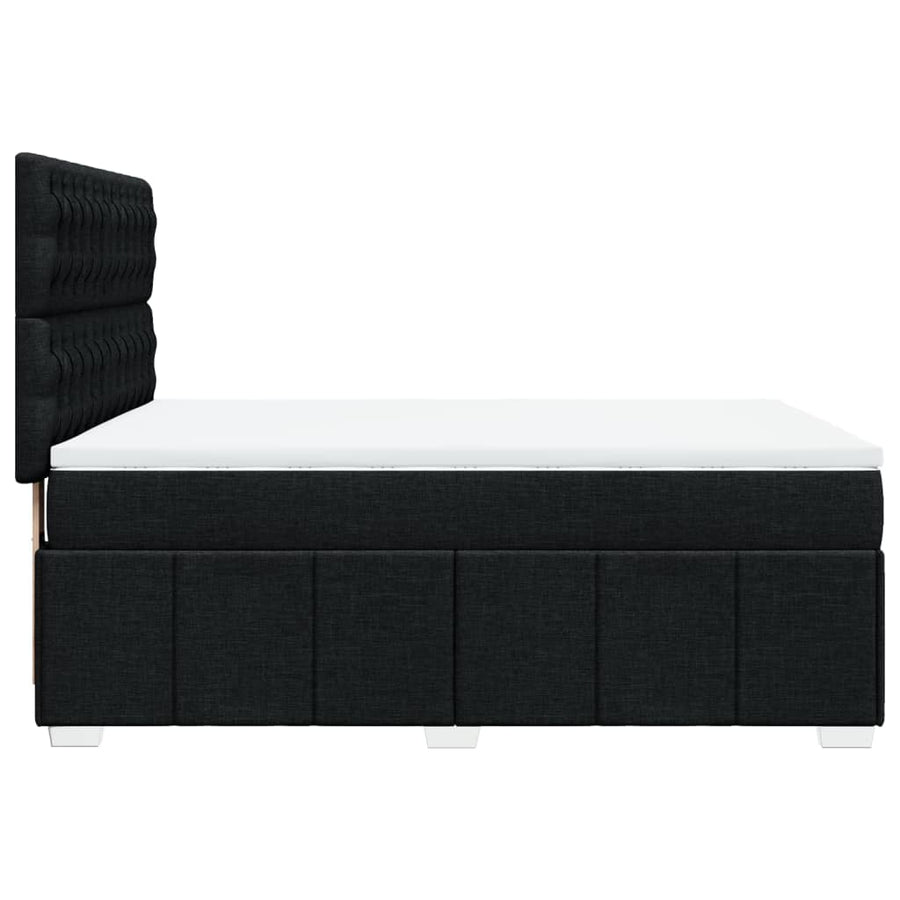 Boxspring Met Matras Stof 140 x 190 cm