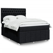 Boxspring met matras 140x190 cm stof
