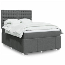 Boxspring Met Matras Stof 140 x 190 cm