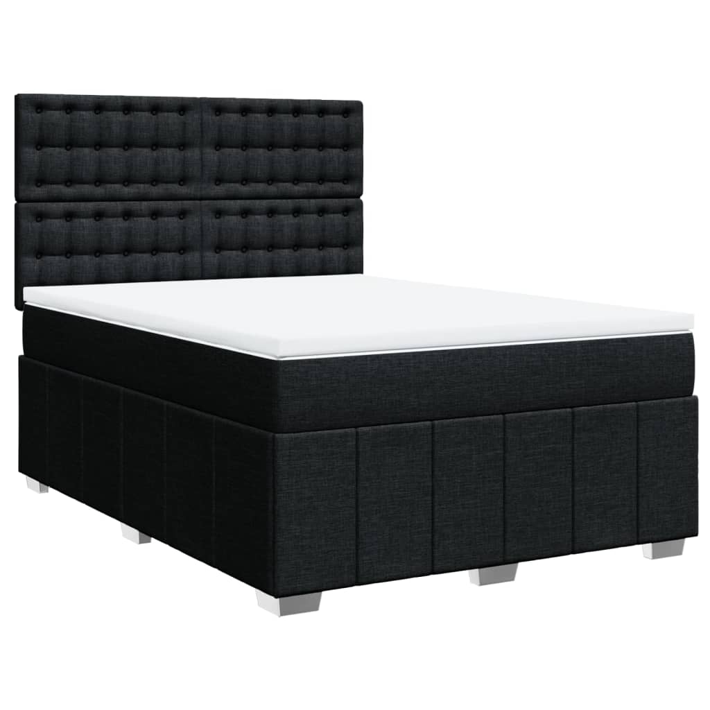Boxspring Met Matras Stof 140 x 190 cm