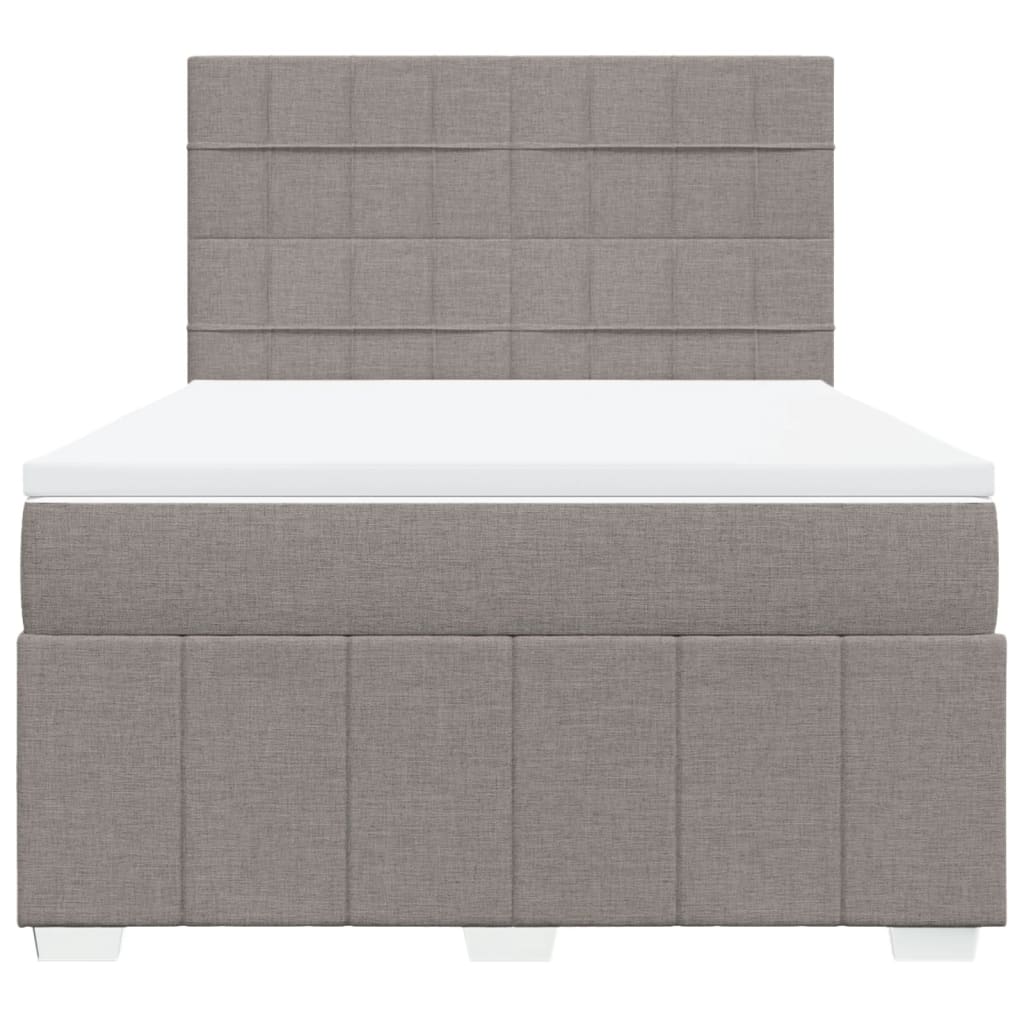 Boxspring Met Matras Stof 160 x 200 cm