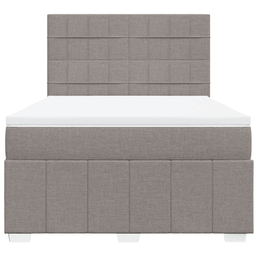 Boxspring Met Matras Stof 160 x 200 cm