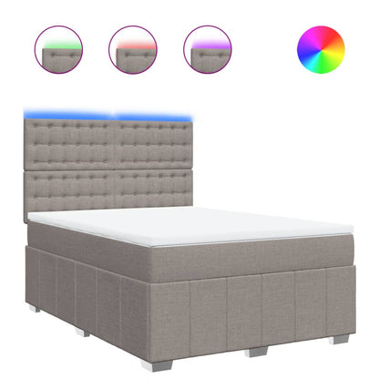 Boxspring Met Matras Stof 160 x 200 cm