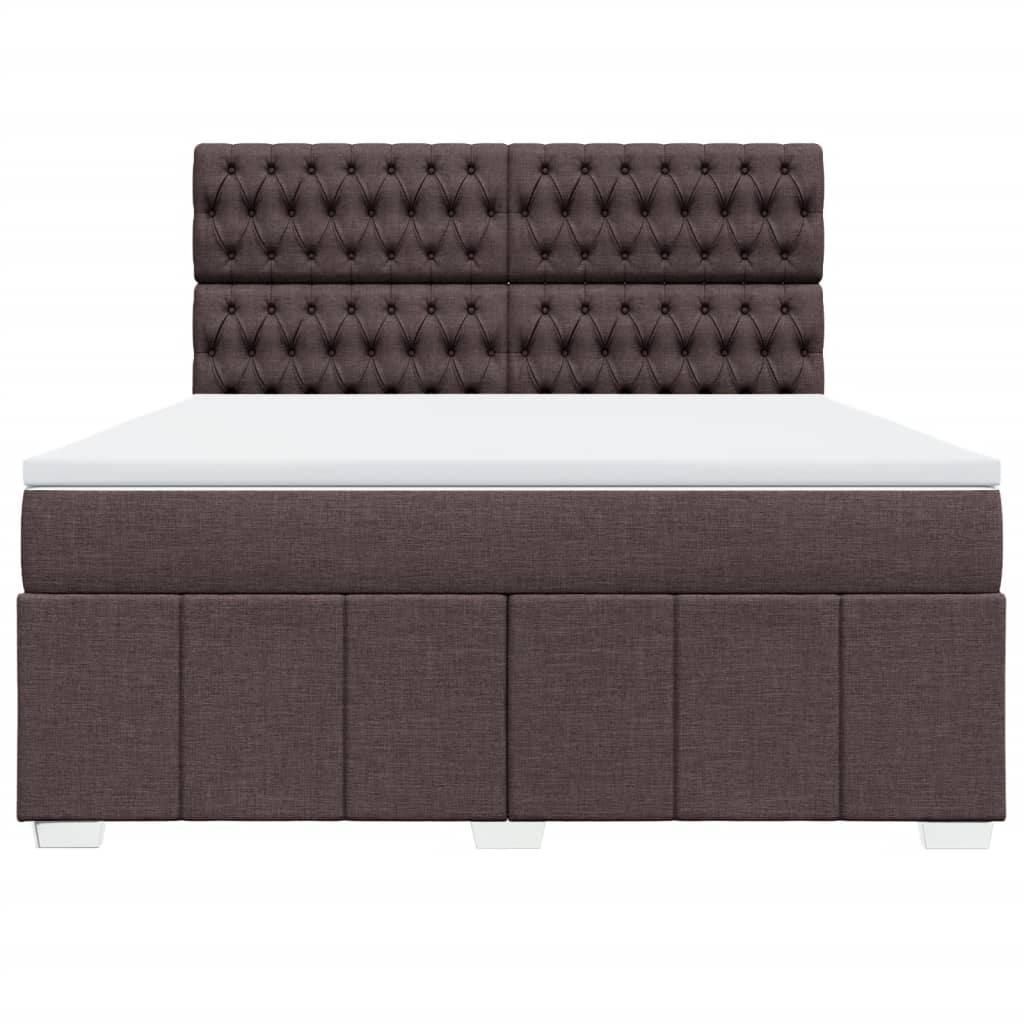 Boxspring Met Matras Stof 180 x 200 cm