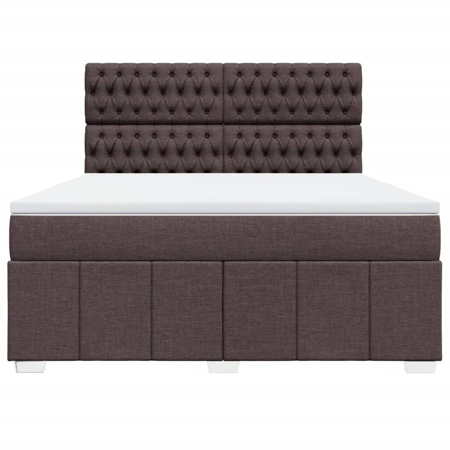 Boxspring Met Matras Stof 180 x 200 cm