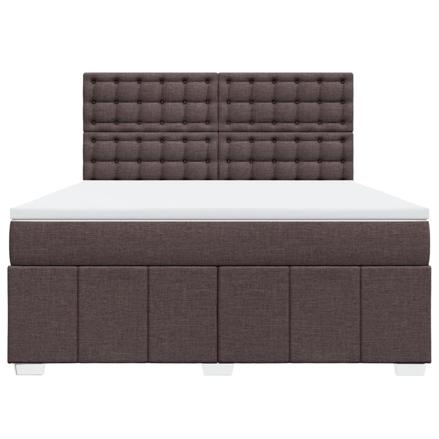 Boxspring Met Matras Stof 180 x 200 cm