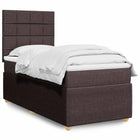 Boxspring 80x200 cm donkerbruin