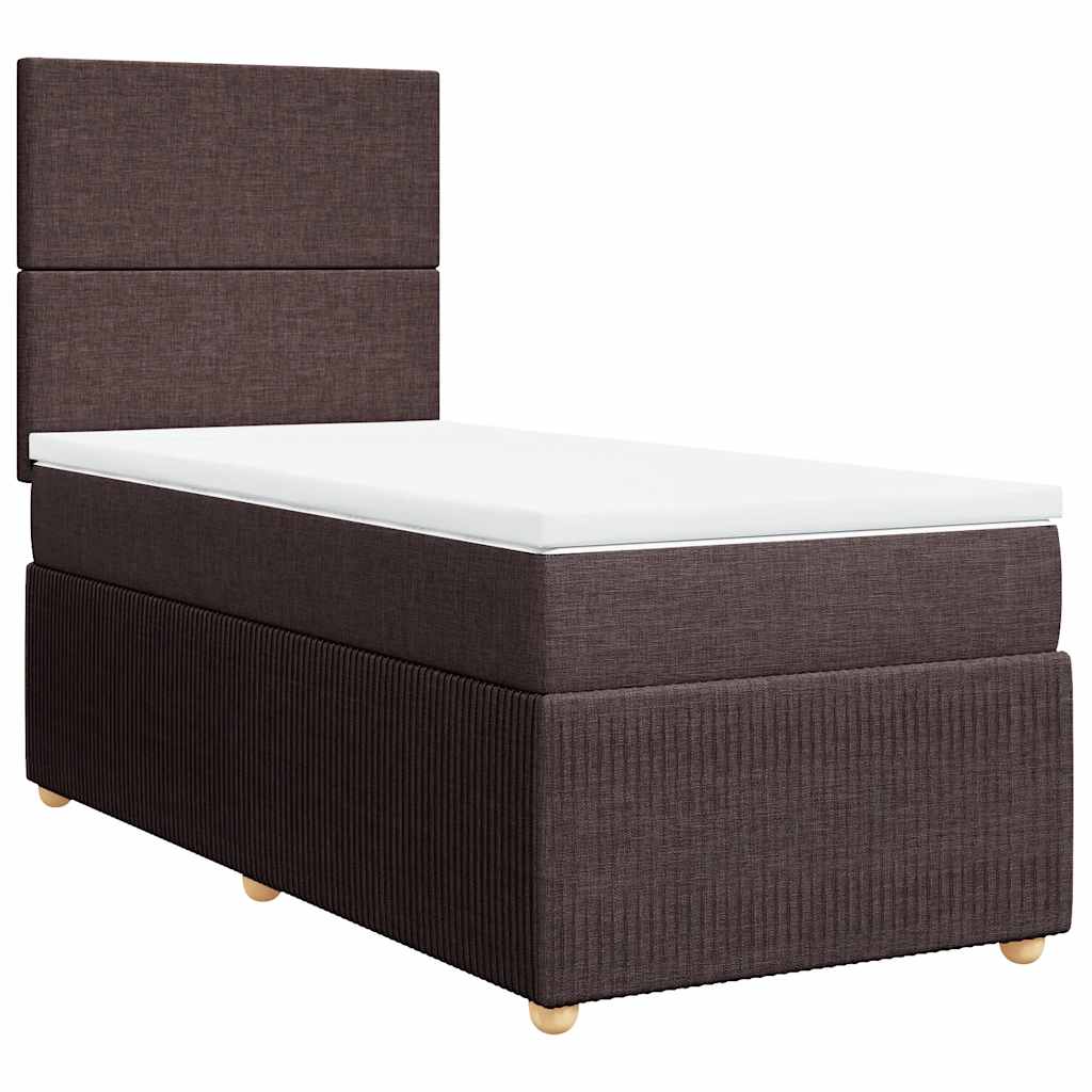 Boxspring Met Matras Stof 100 x 200 cm