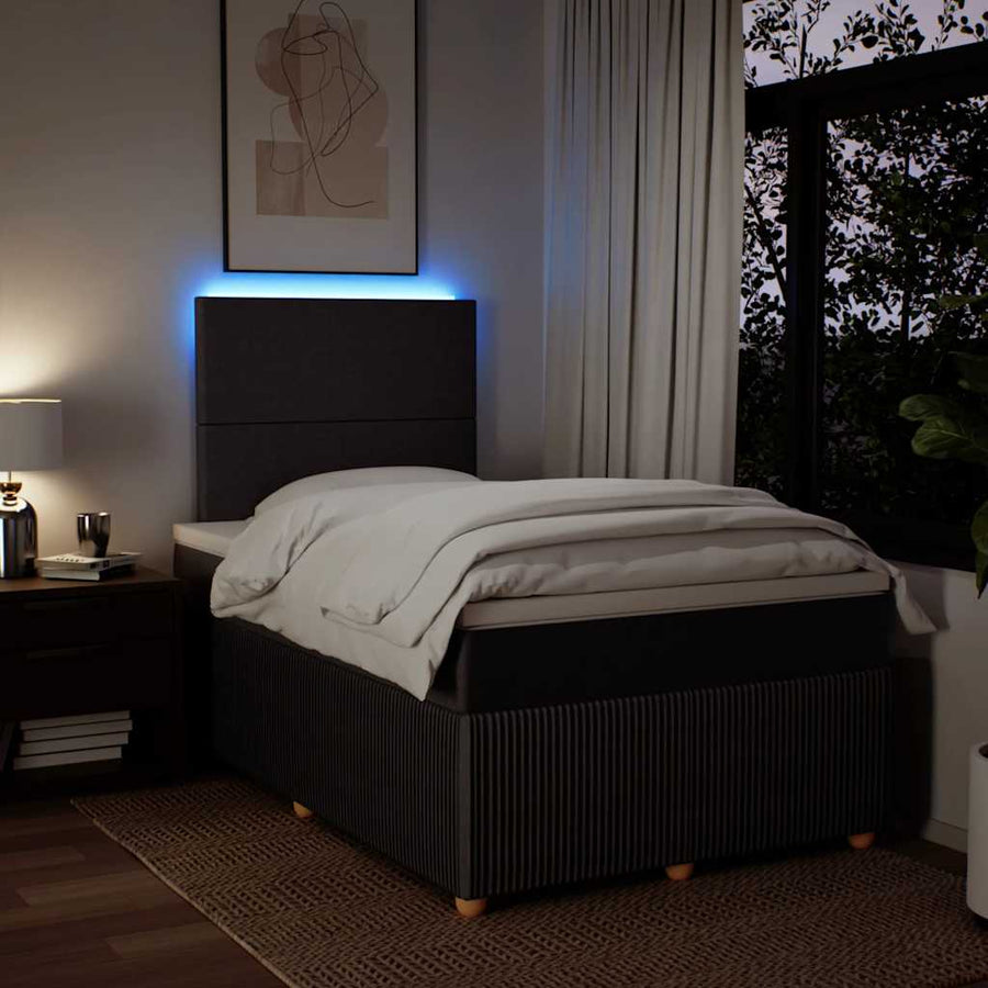 Boxspring Met Matras Stof 120 x 200 cm