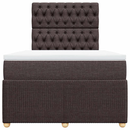 Boxspring Met Matras Stof 120 x 200 cm