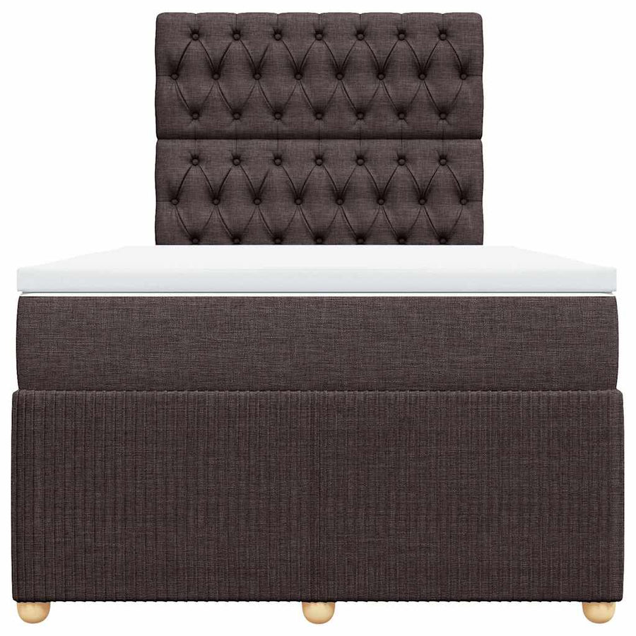 Boxspring Met Matras Stof 120 x 200 cm