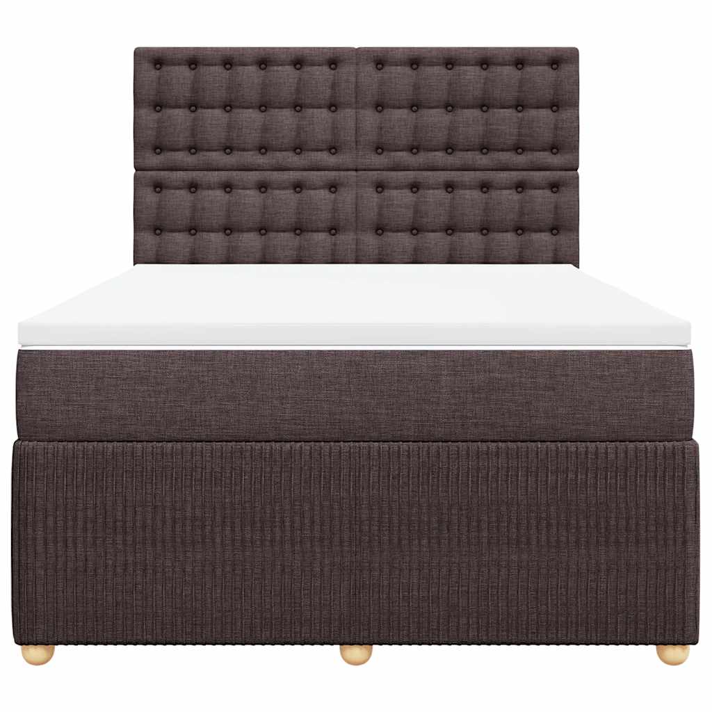 Boxspring Met Matras Stof 140 x 200 cm