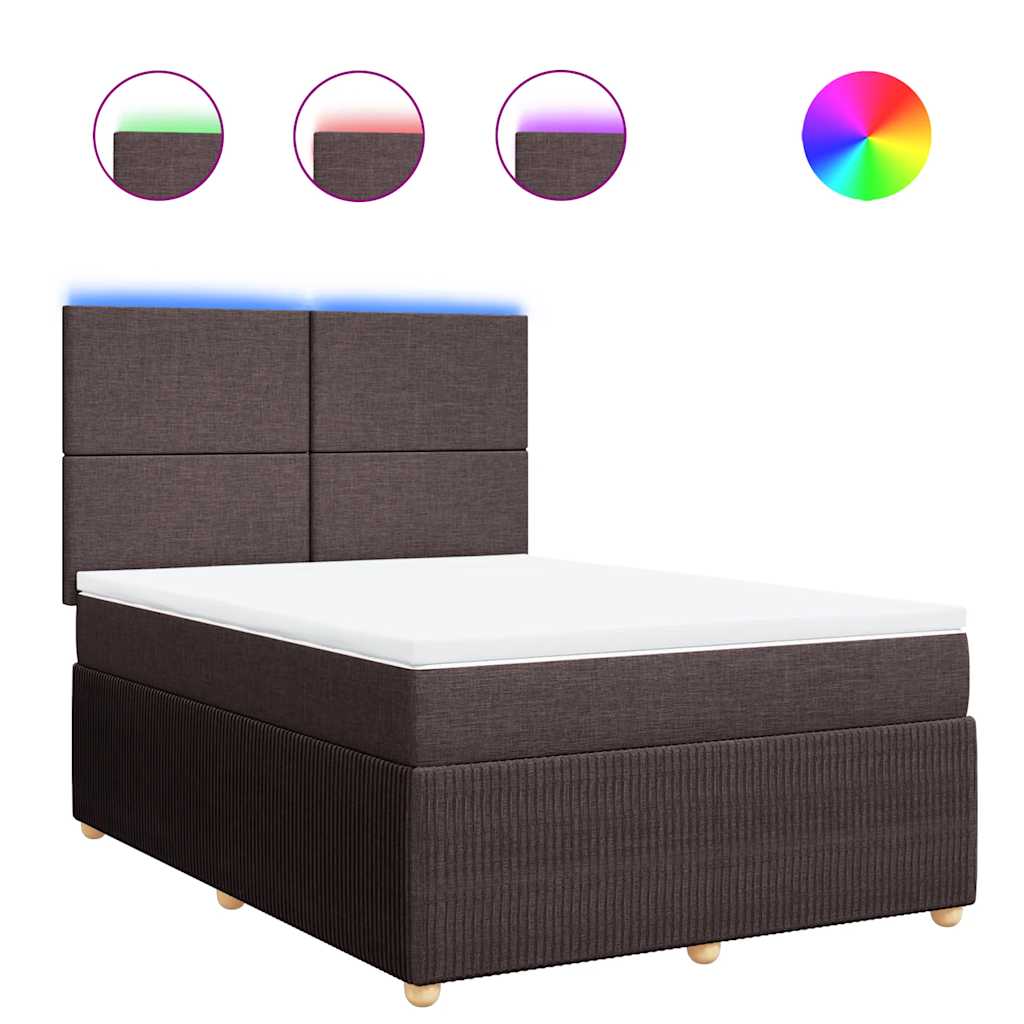 Boxspring Met Matras Stof 160 x 200 cm