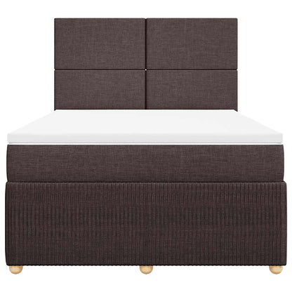 Boxspring Met Matras Stof 160 x 200 cm