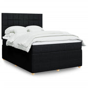 Boxspring met matras 160x200 cm zwart