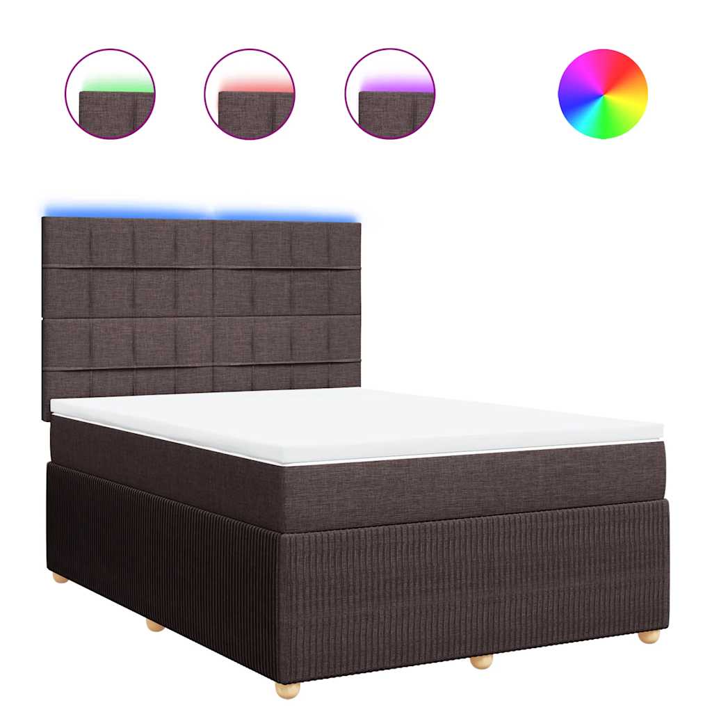 Boxspring Met Matras Stof 160 x 200 cm
