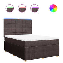 Boxspring Met Matras Stof 160 x 200 cm