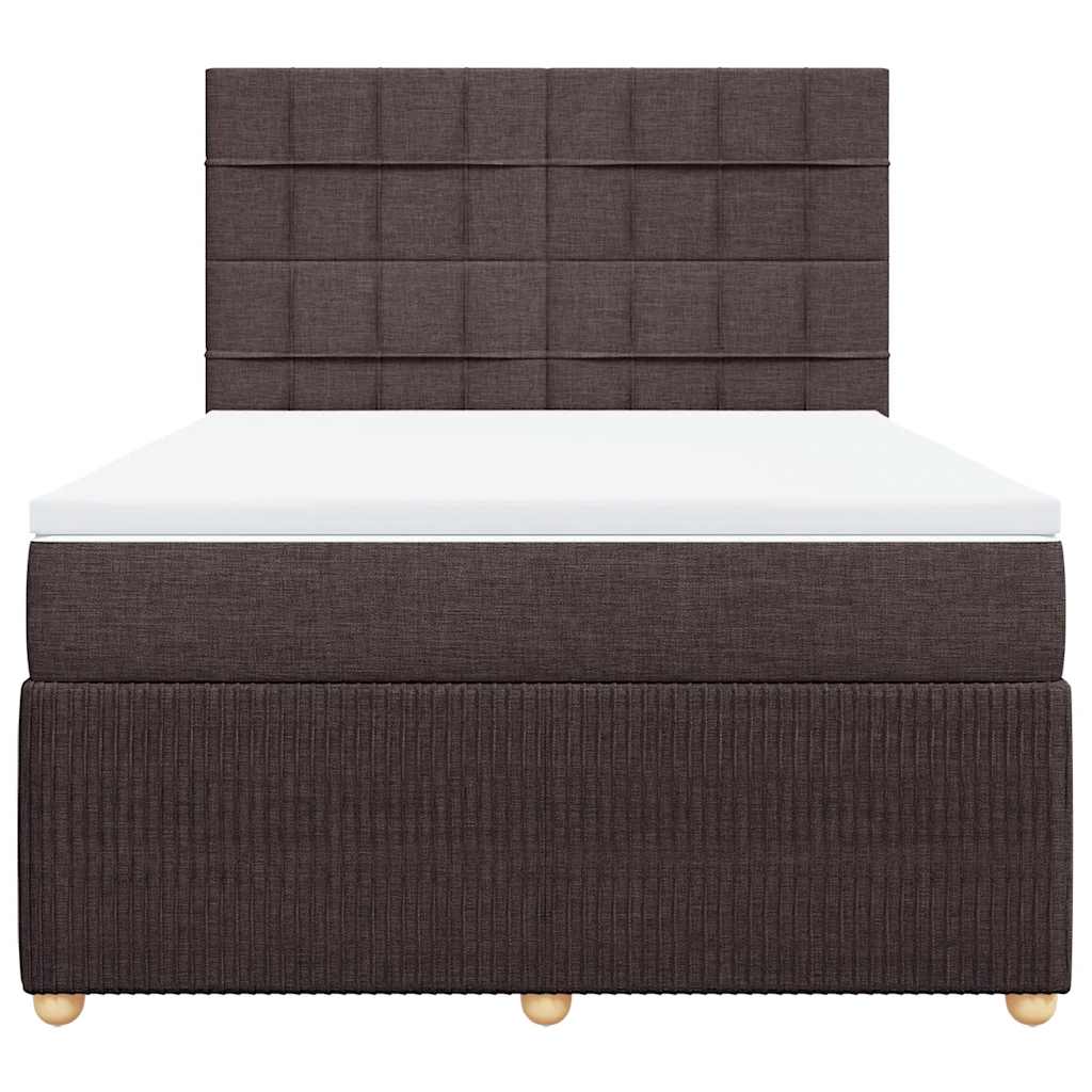 Boxspring Met Matras Stof 160 x 200 cm