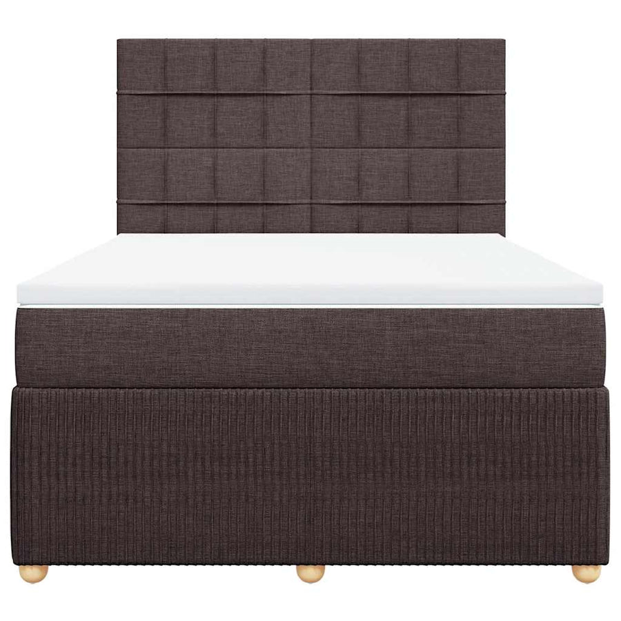 Boxspring Met Matras Stof 160 x 200 cm