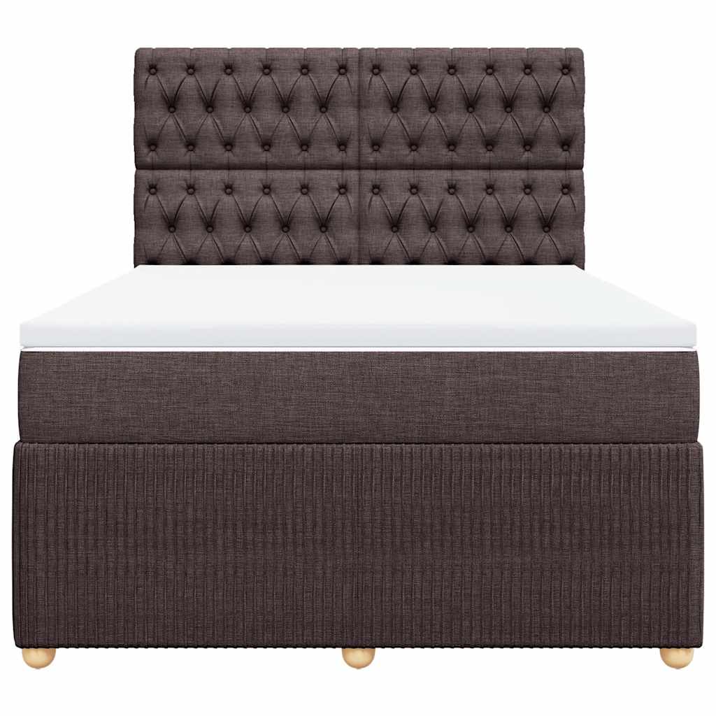 Boxspring Met Matras Stof 160 x 200 cm