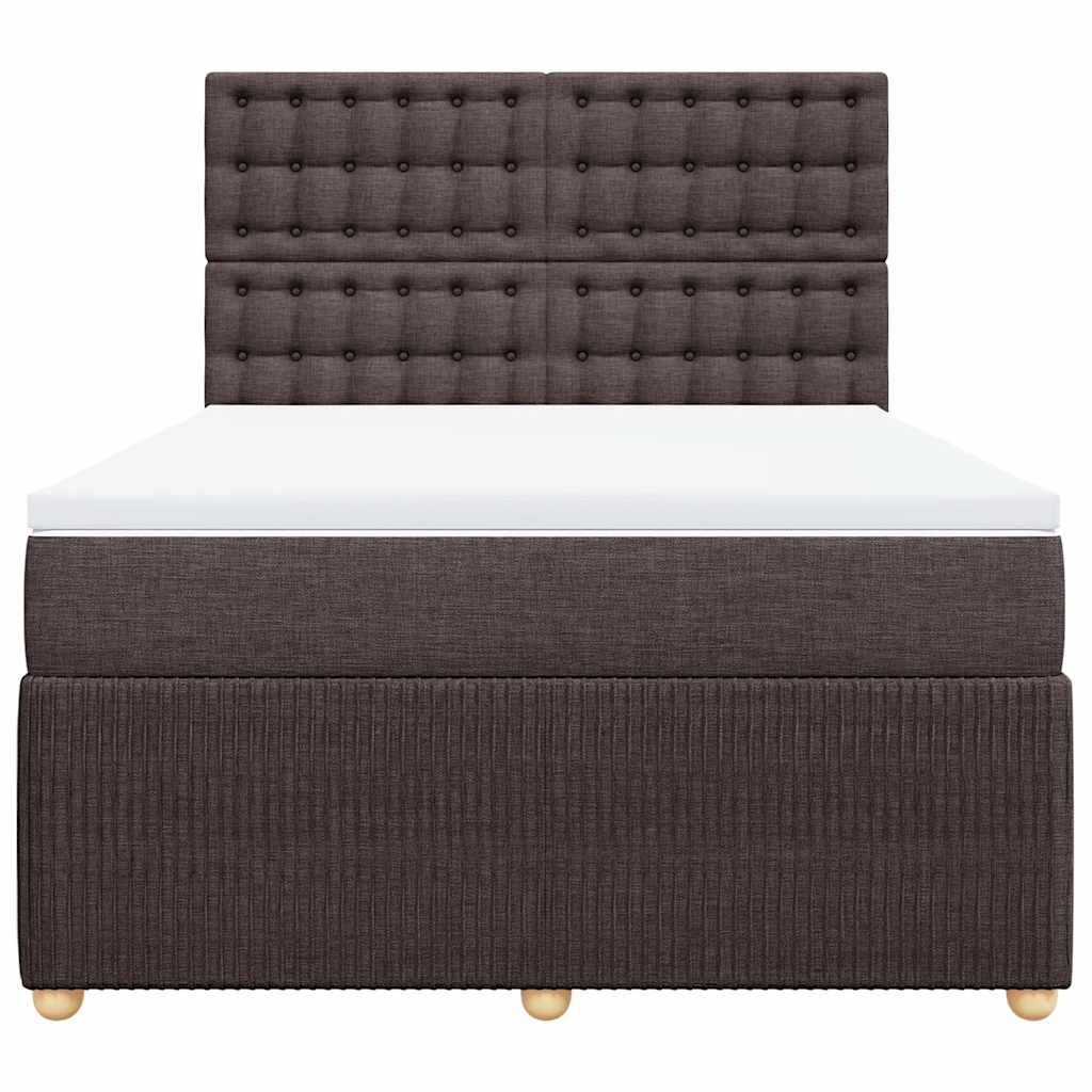 Boxspring Met Matras Stof 160 x 200 cm