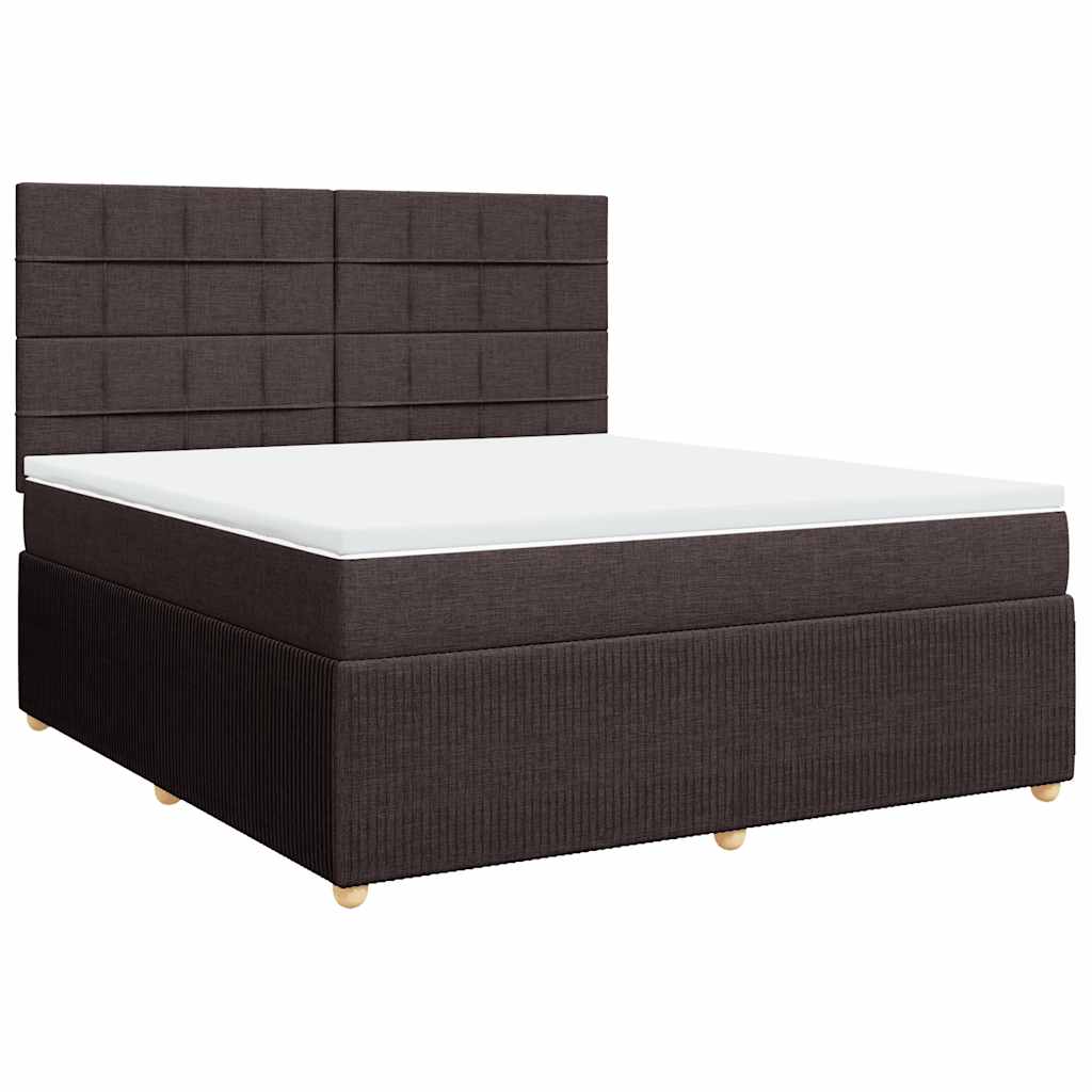 Boxspring Met Matras Stof 180 x 200 cm