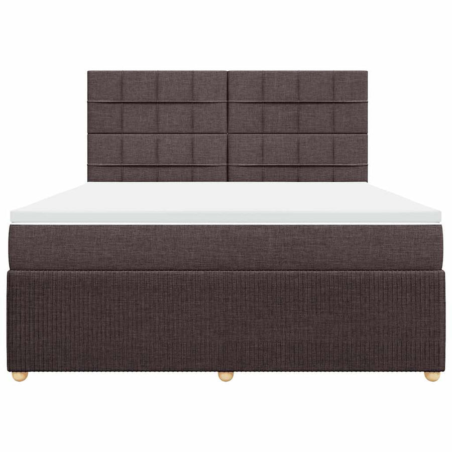 Boxspring Met Matras Stof 180 x 200 cm