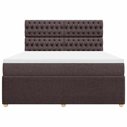 Boxspring Met Matras Stof 180 x 200 cm