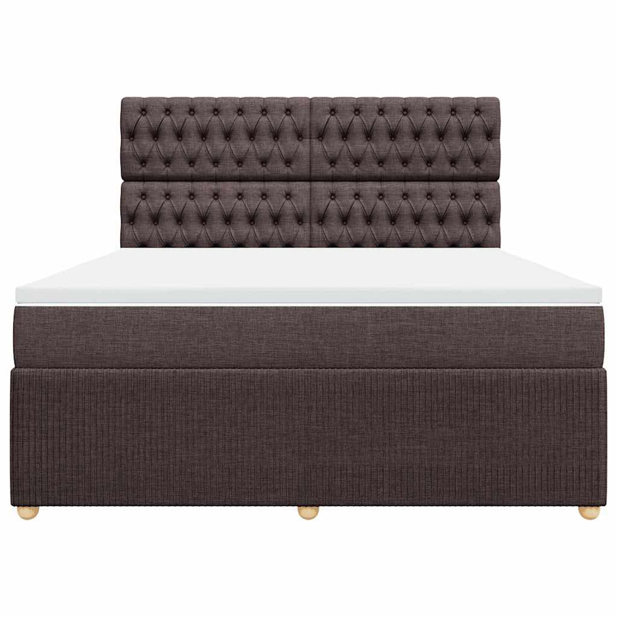 Boxspring Met Matras Stof 180 x 200 cm