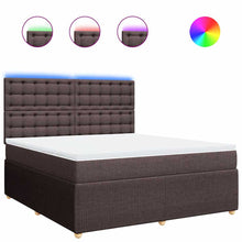 Boxspring Met Matras Stof 180 x 200 cm