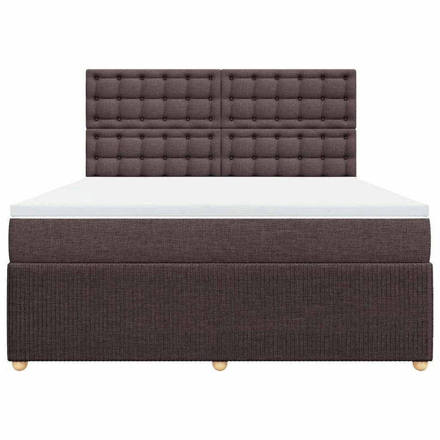 Boxspring Met Matras Stof 180 x 200 cm