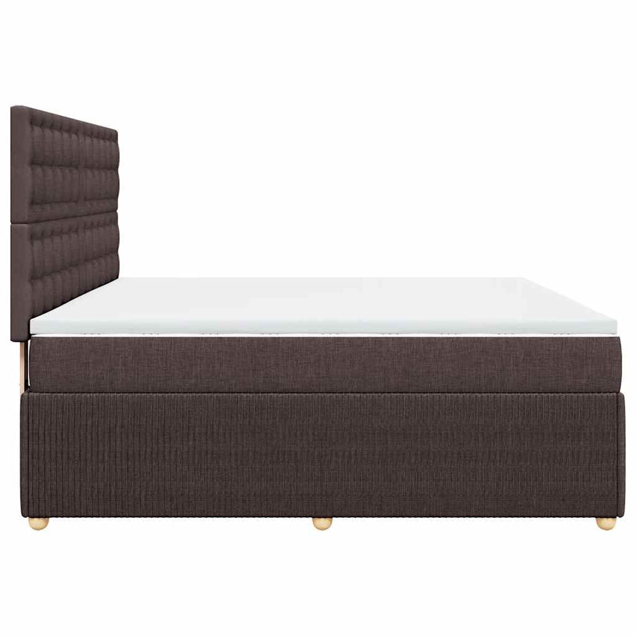Boxspring Met Matras Stof 180 x 200 cm