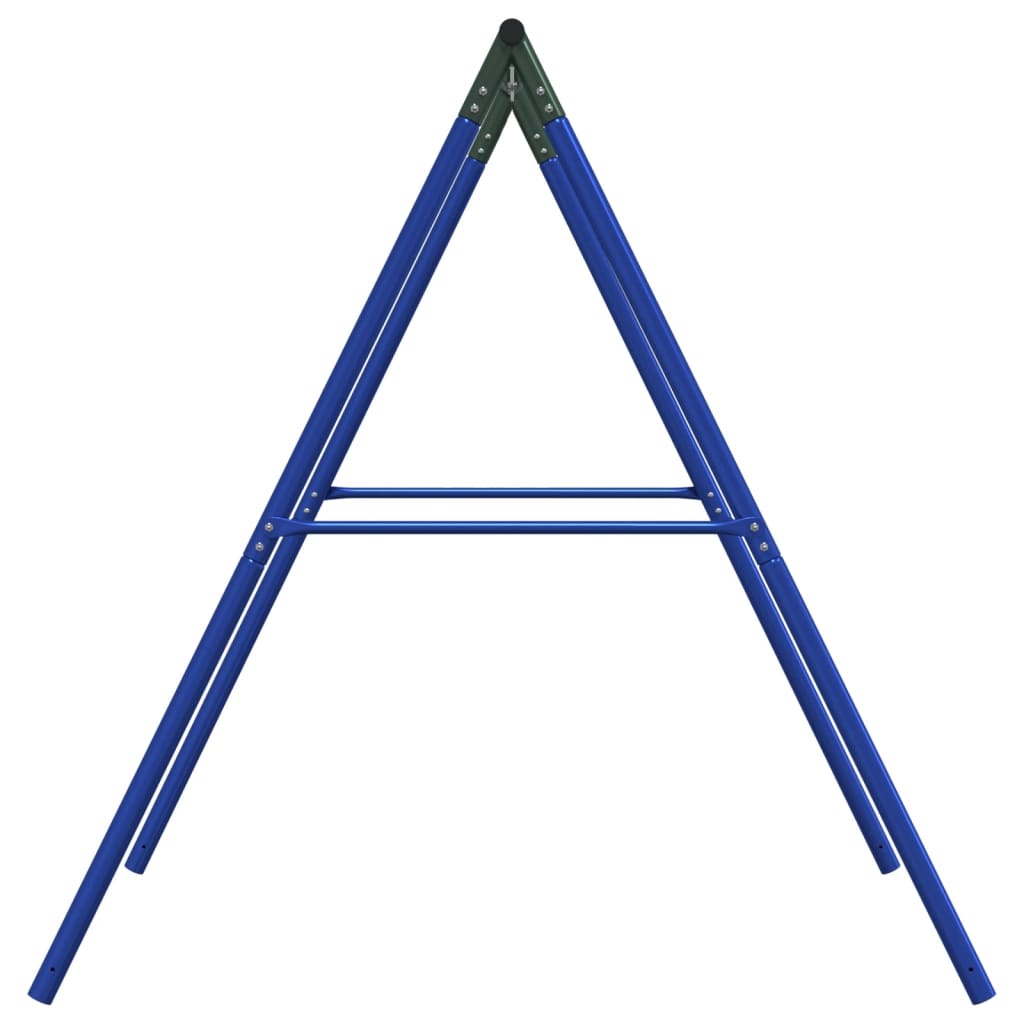 Schommelframe Voor Buiten Met 2 Ophanghaken Staal Blauw 1
